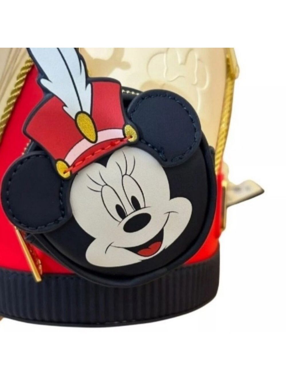 Loungefly Disney Drum Crossbody Bag - Macy’s Minnie Mouse Exclusive NWT - Picture 3 of 6